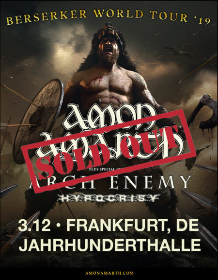Amon Amarth Frankfurt Sold out